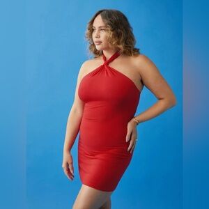 nwot reformation cibrina knit dress